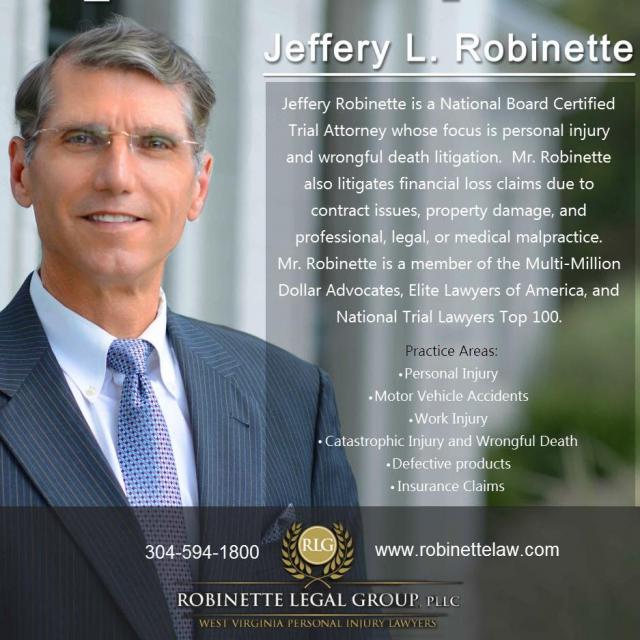 Jeffery Robinette Esq - Morgantown, West Virginia Lawyer - Justia