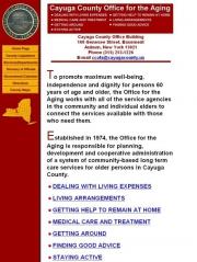 Cayuga County Office for the Aging, Auburn, NY - Justia Legal Aid &  Services Directory