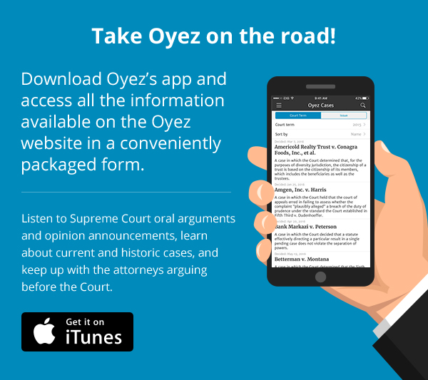 Take Oyez on the road!