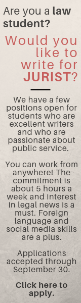 Are you a law student? Would you like to write for JURIST? Click here to apply.