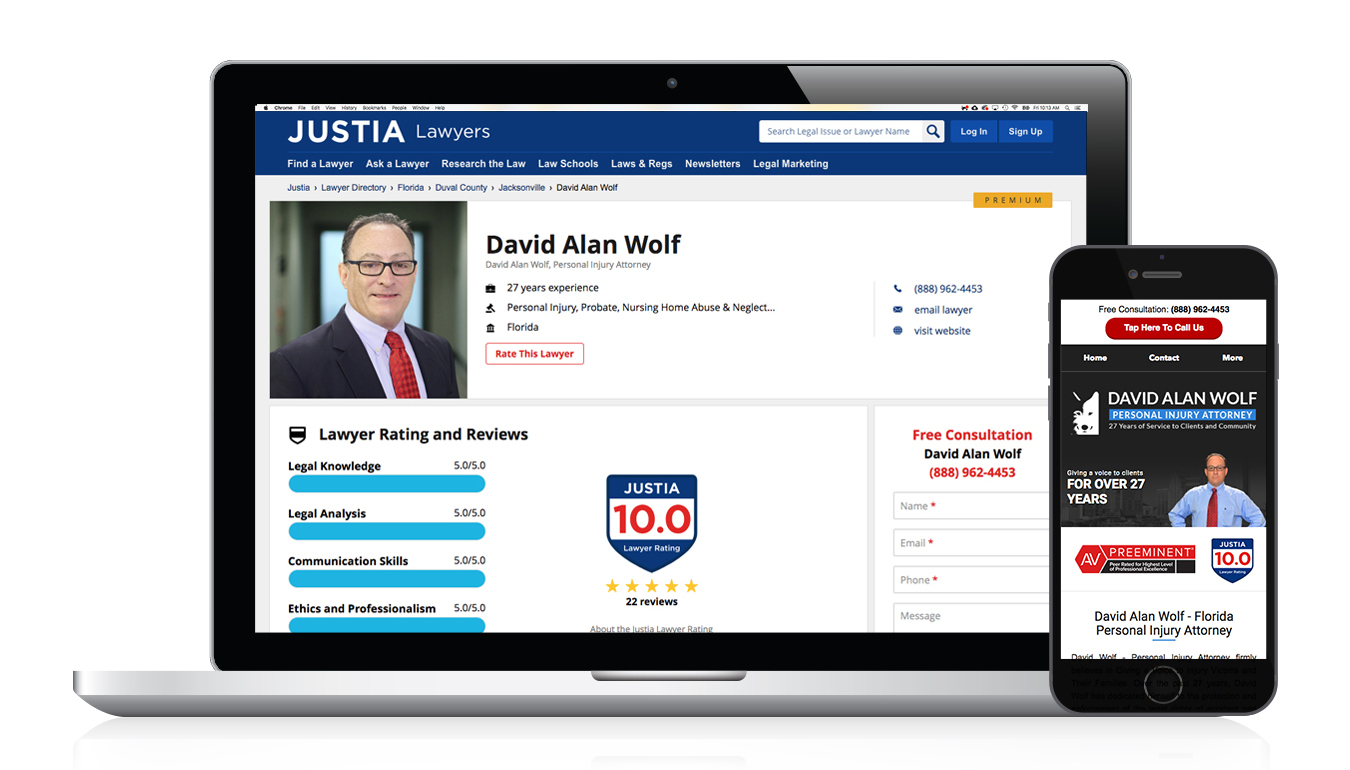 Justia Enhances Lawyer Directory With Lawyer Ratings And Reviews ...