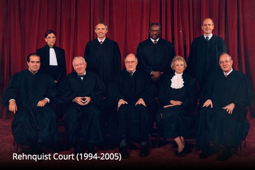 伦奎斯特法庭(1994-2005)
