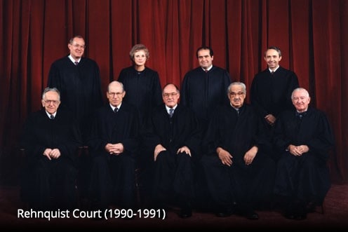 伦奎斯特法庭(1990-1991)