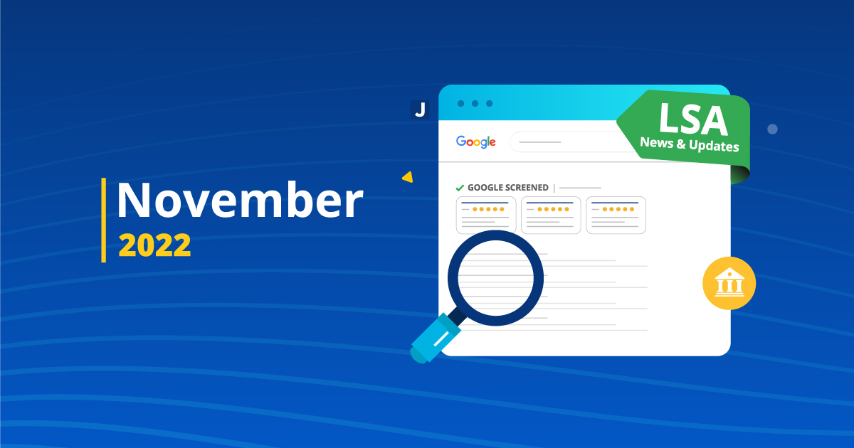News & Notes on Google Local Services Ads: November 2022