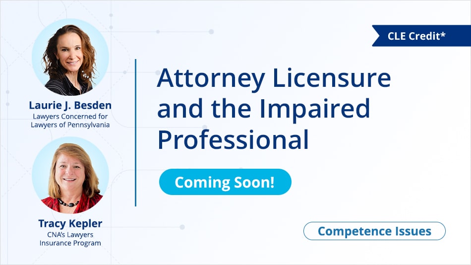 Attorney Licensure and the Impaired Professional
