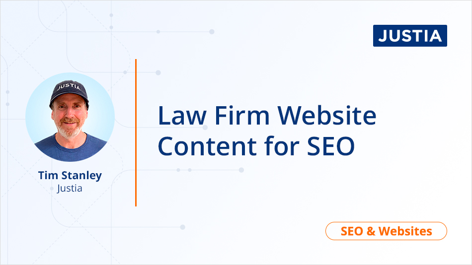 Law Firm Website Content for SEO