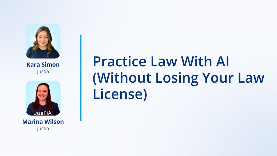 Practice Law With AI (Without Losing Your Law License)