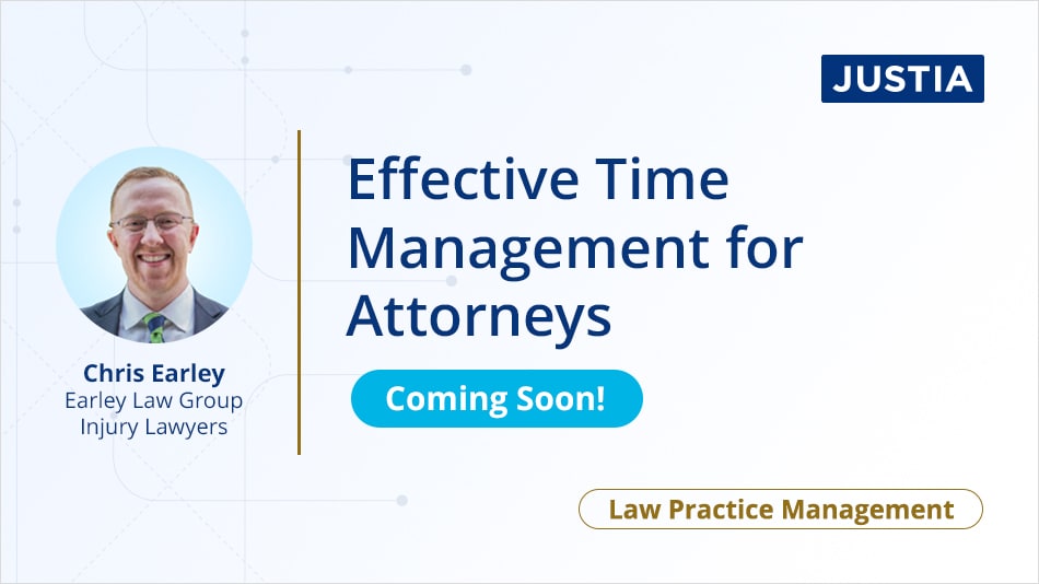 Effective Time Management for Attorneys