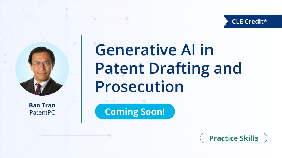 Generative AI in Patent Drafting and Prosecution