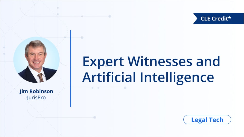 Expert Witnesses and Artificial Intelligence