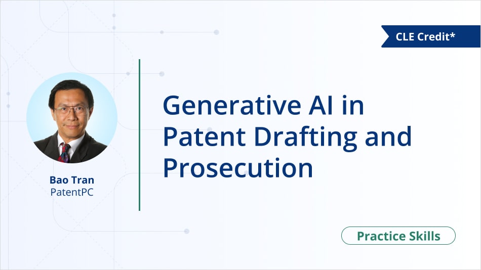 Generative AI in Patent Drafting and Prosecution