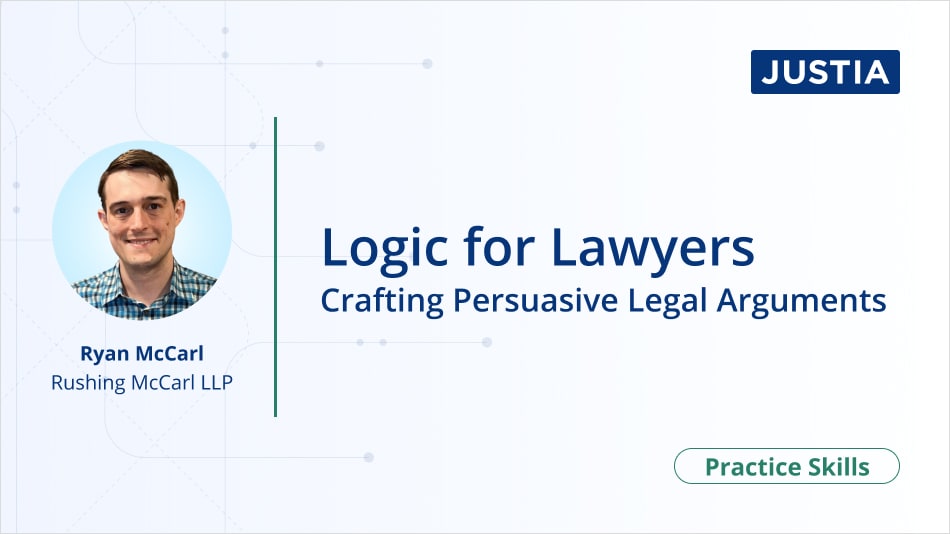 Logic for Lawyers: Crafting Persuasive Legal Arguments