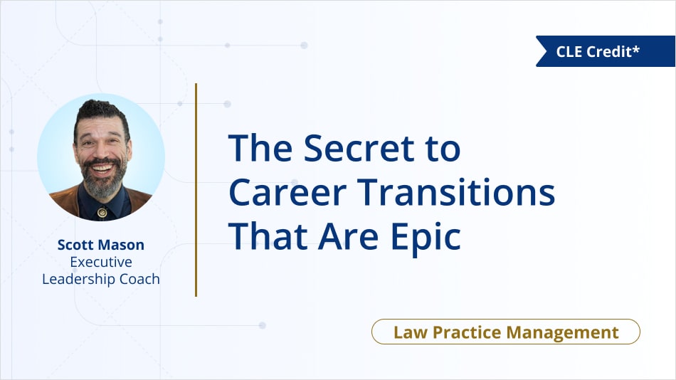 The Secret to Career Transitions That Are Epic