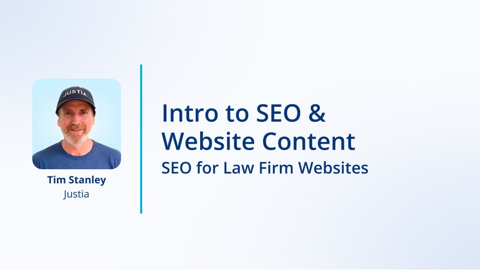 Law Firm Website Content for SEO