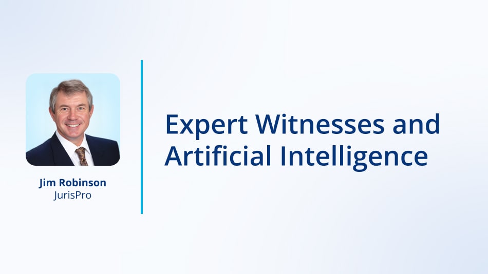  Expert Witnesses and Artificial Intelligence 