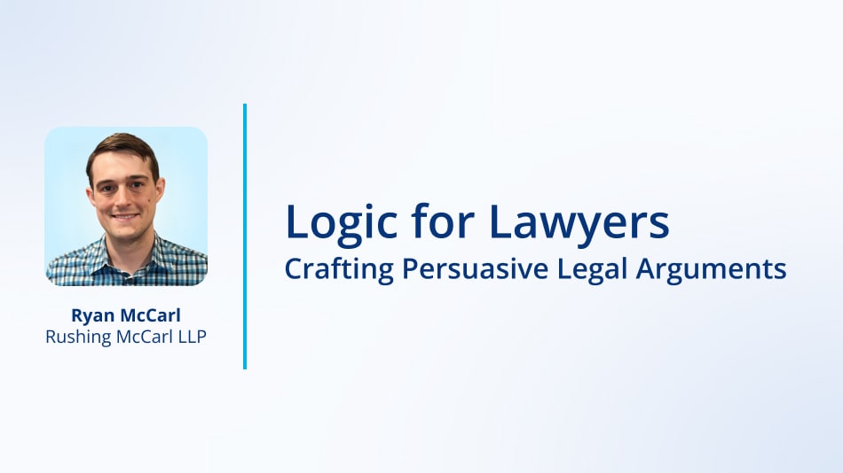 Logic for Lawyers: Crafting Persuasive Legal Arguments
