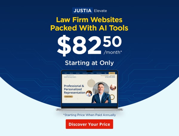 Justia Elevate — Law firm websites with AI tools