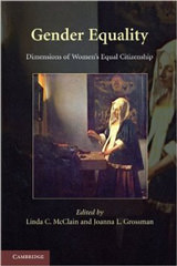 Gender Equality Dimensions of Women's Equal Citizenship Gender Equality Dimensions of Women's Equal Citizenship