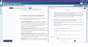 Module 5.2 in Lesson 5, Agentic AI: course content with AI chat overlay summarizing the page in simpler terms ​​​​​​​​​​​​​​