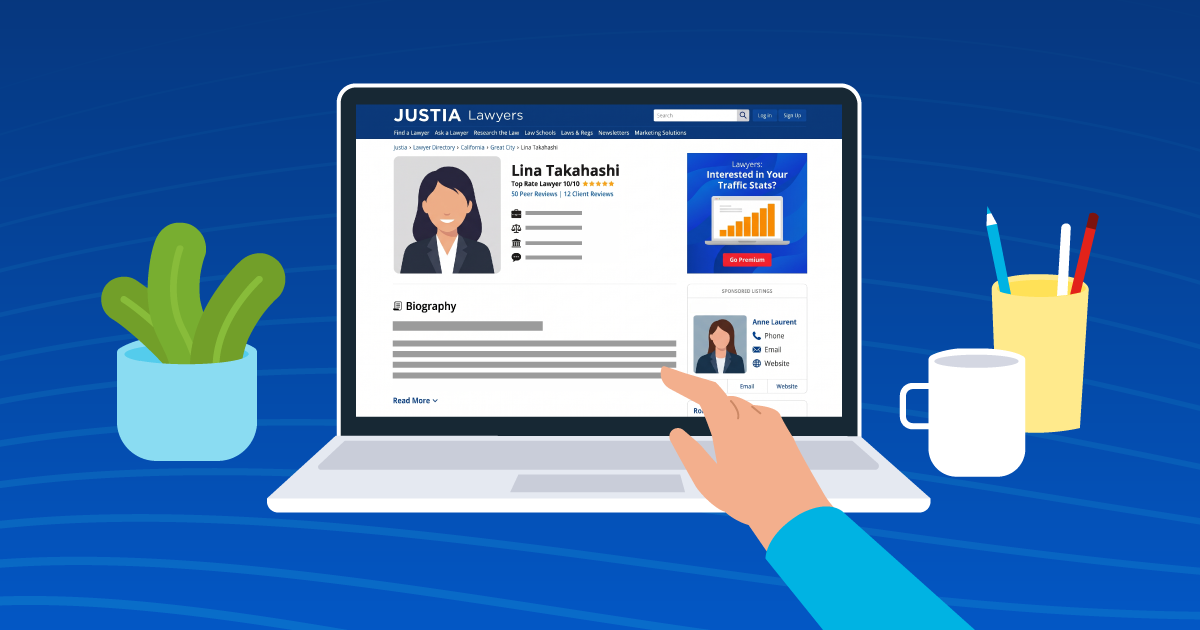 Lawyers, Have You Seen Your Redesigned Justia Lawyer Directory Profile?
